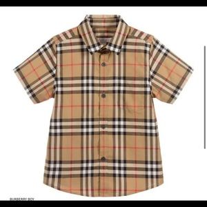 Burberry Toddler Boy 2Y Button Down Shirt